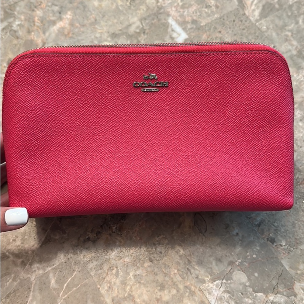 Coach large Cosmetic bag